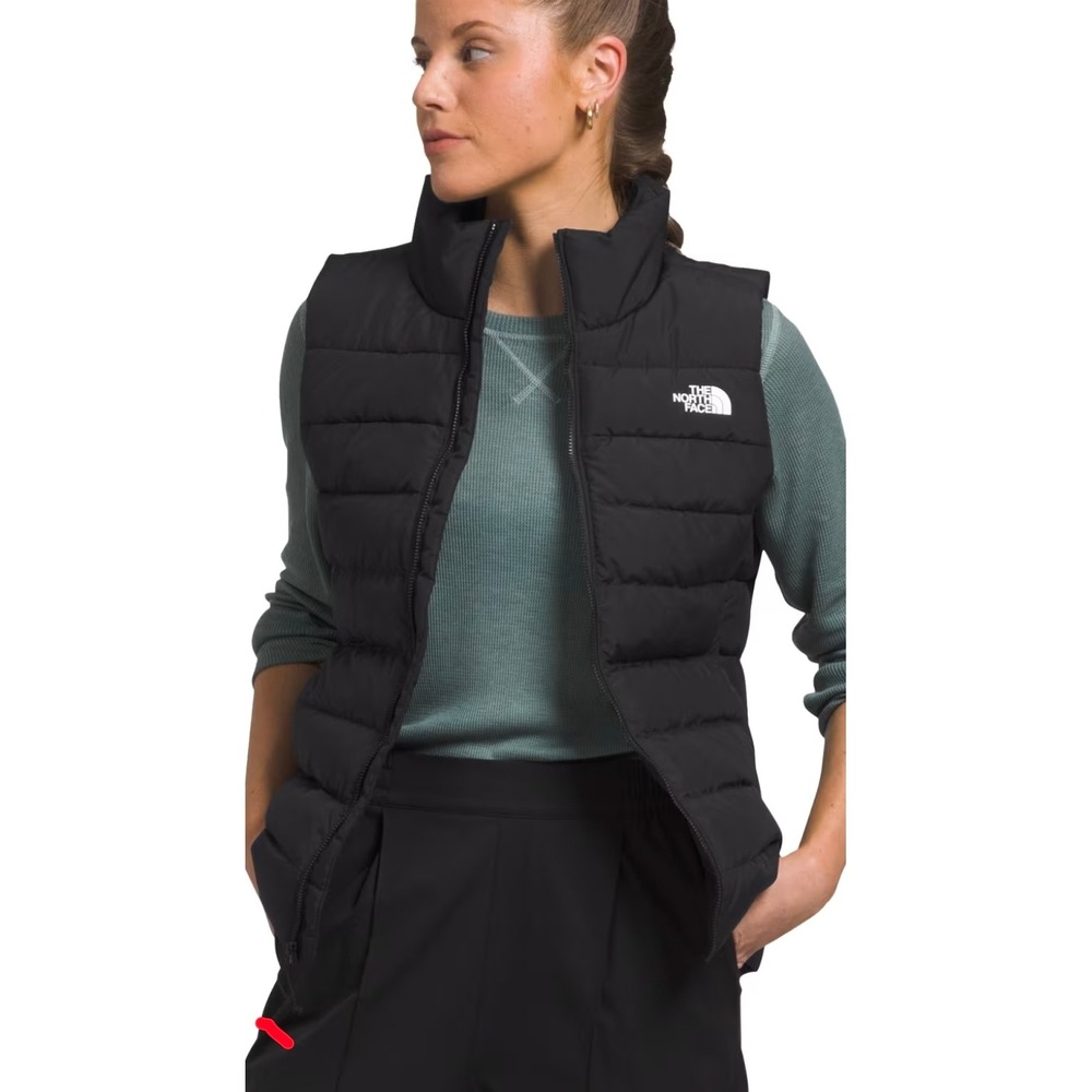 The North Face Aconcagua 3 Vest Puffer Full Zip Black Women's Size M NWT